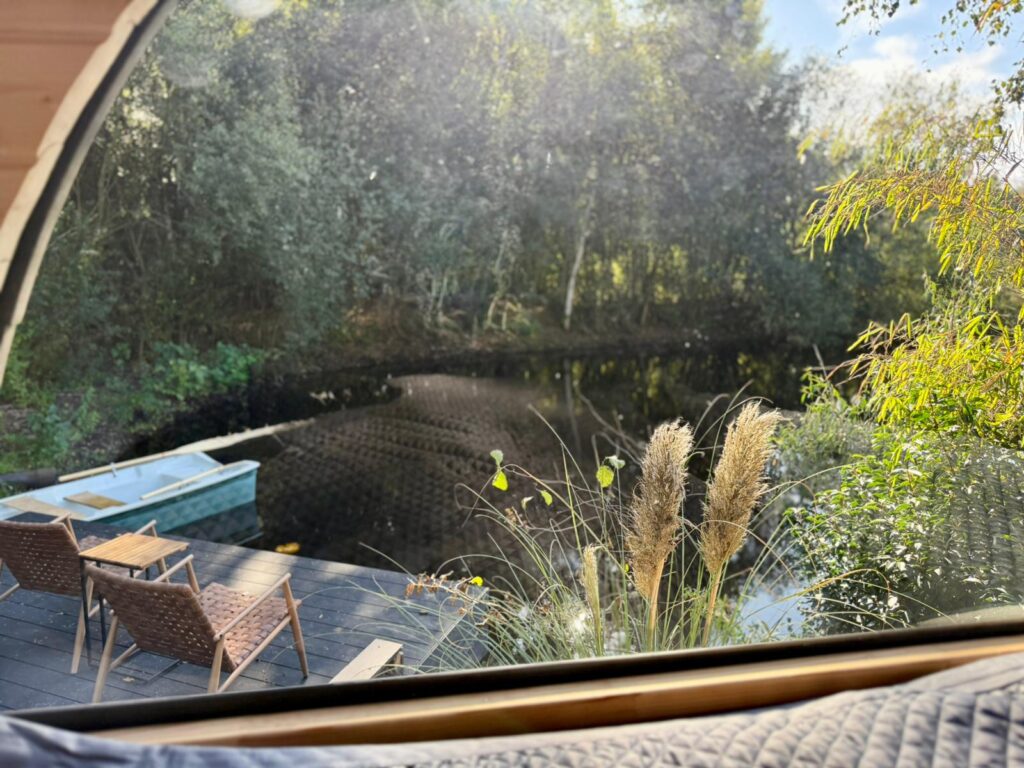 Blick aus dem Panoramafenster