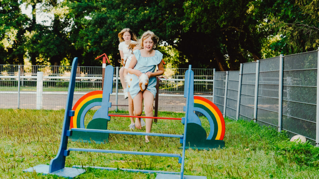 Spielgeräte auf dem Spielplatz